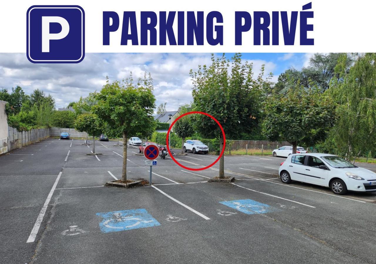 'Les Tropiques' - Parking Prive - Balcon - Tout Confort Joue-les-Tours Exterior photo